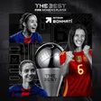 Aitana Bonmatí makes history with third consecutive FIFA Women’s Player of the Year award