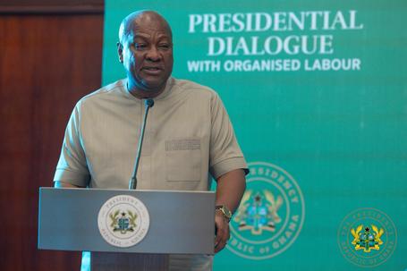 Ghana's President, John Dramani Mahama