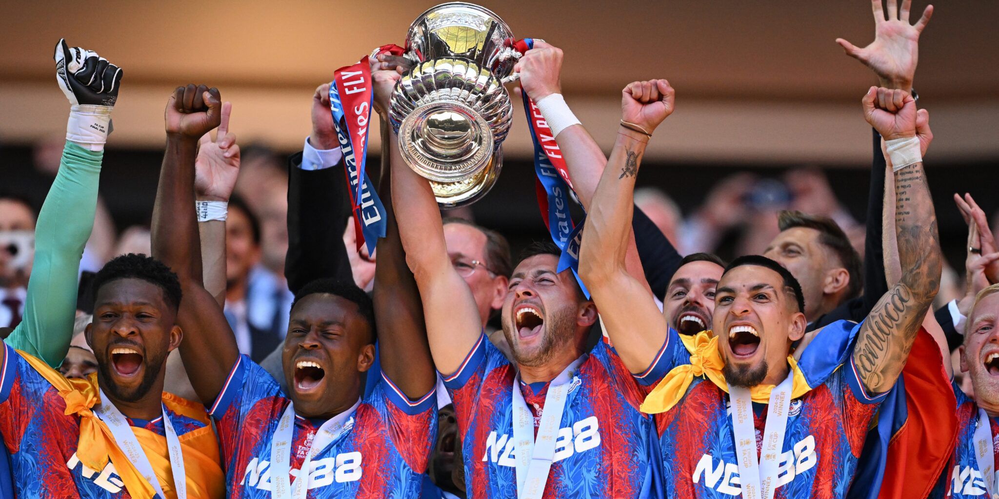 Crystal Palace stun Man City to claim historic first FA Cup title in 164 years