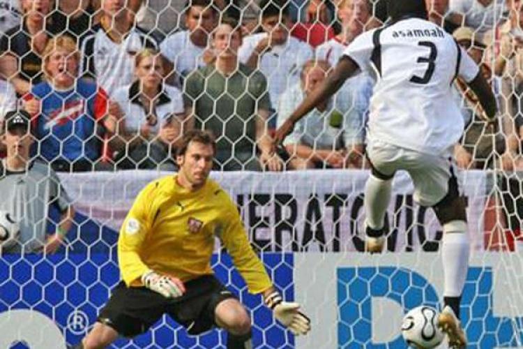 Asamoah Gyan's goal against Czech Republic