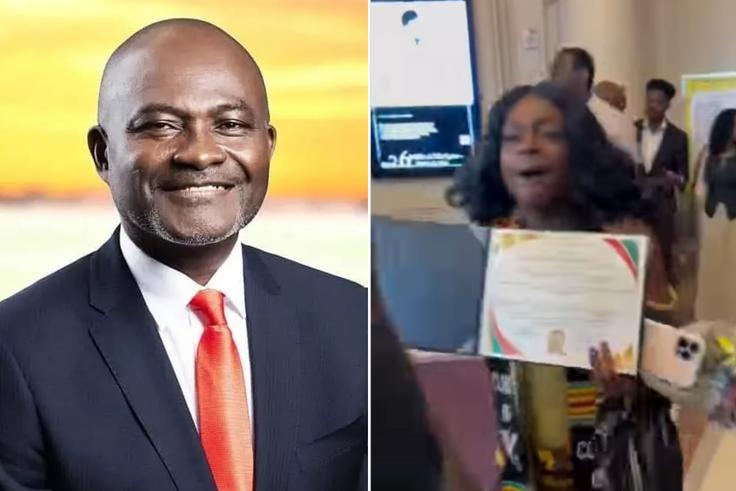 Yvonne Agyapong, daughter of Kennedy Agyapong, graduates from prestigious Yale University in the US