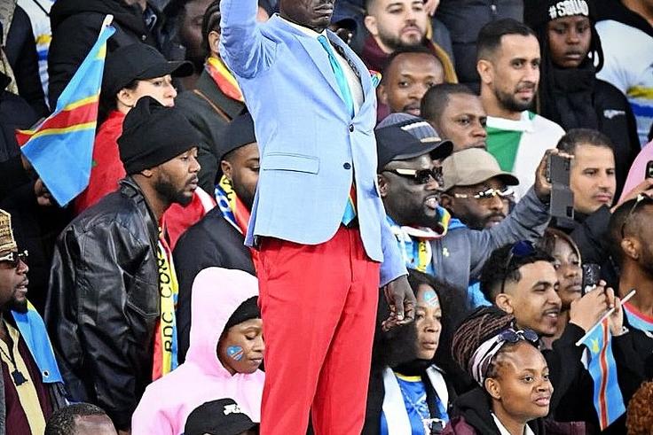 DR Congo’s viral superfan Lumumba to attend World Cup after presidential approval