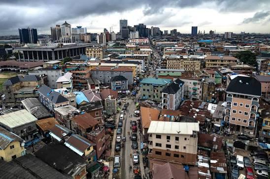 Downtown Lagos, Victoria Island. Copyright: Mlllefoto