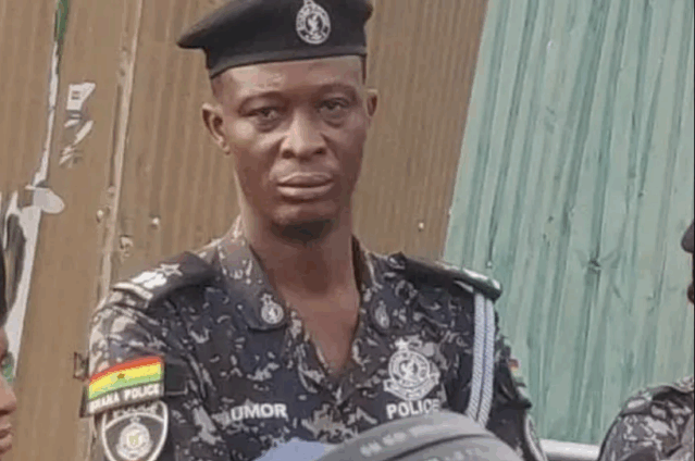 Police officer captured assaulting journalist in Ablekuma North charged with assault