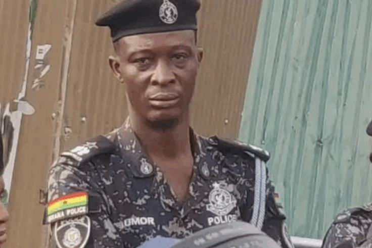 Police officer captured assaulting journalist in Ablekuma North charged with assault