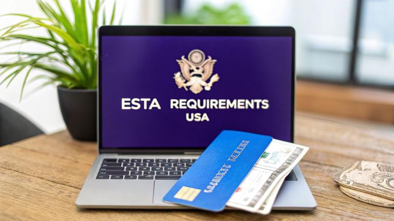 ESTA is an online travel authorisation for citizens and nationals of countries participating in the US Visa Waiver Program. Image via assistentry.com