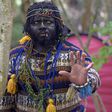 Ghanaian Kofi Offeh and his group establishing an African kingdom in Scotland face eviction