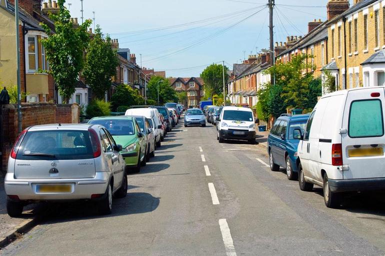 Parkin on road | Photo via ALAMY