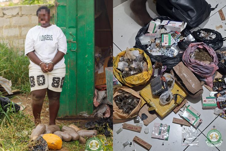 NACOC nabs alleged notorious drug ‘queen’ in Budumburam crackdown