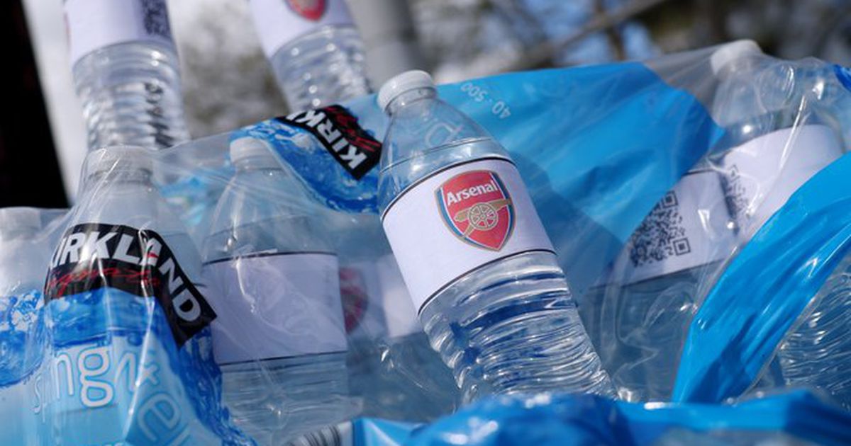 Viral moments from Arsenal-City clash as Arsenal-branded water bottles were sold at Etihad