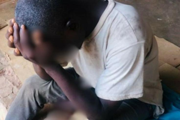 Man in critical condition after slashing his manhood in an attempt to commit suicide