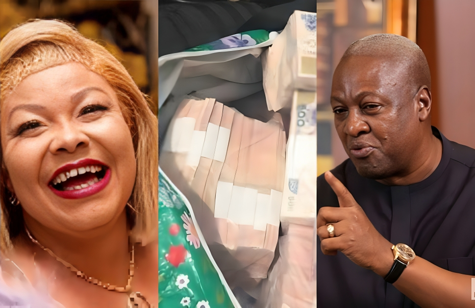 Dollar gift saga: \'I\'ll go home with Ghana must-go bag if I ever meet Mahama\' - Agradaa