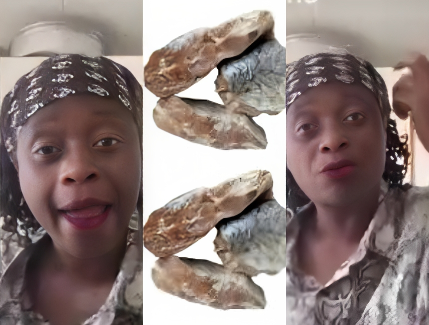Woman cries over missing \'momoni\', beef from luggage, accuses KIA staff of theft [video]