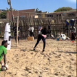 Black Stars goalkeeper Benjamin Asare spotted in heated training sessions in pool and beachside for 2026 World Cup (video)