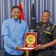 Stonebwoy honoured with Ghana Police Badge of Service, a rare civilian honour