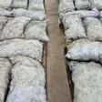 Australian authorities seized 320kg of methamphetamine hidden in a charcoal shipment from Ghana. Australian Federal Police/Australian Border Force