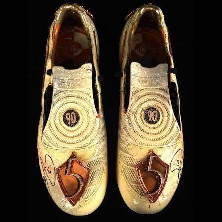 Rio Ferdinand's Diamond-Encrusted Nike Total 90