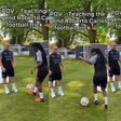 Video: Real Madrid legend Roberto Carlos learns football trick from Black Queens player Freda Ayisi