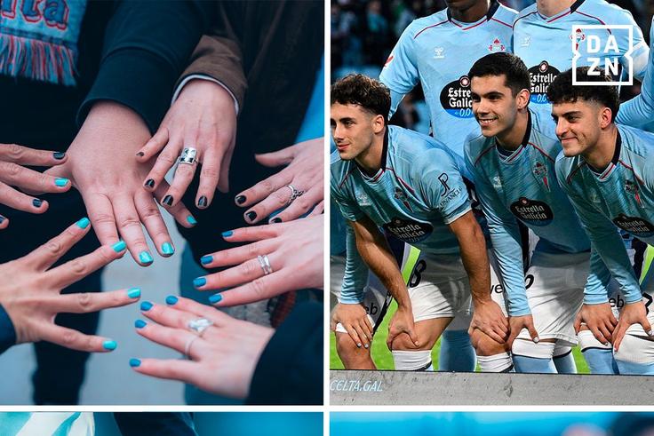 Celta Vigo players are wearing nail varnish: Here's why