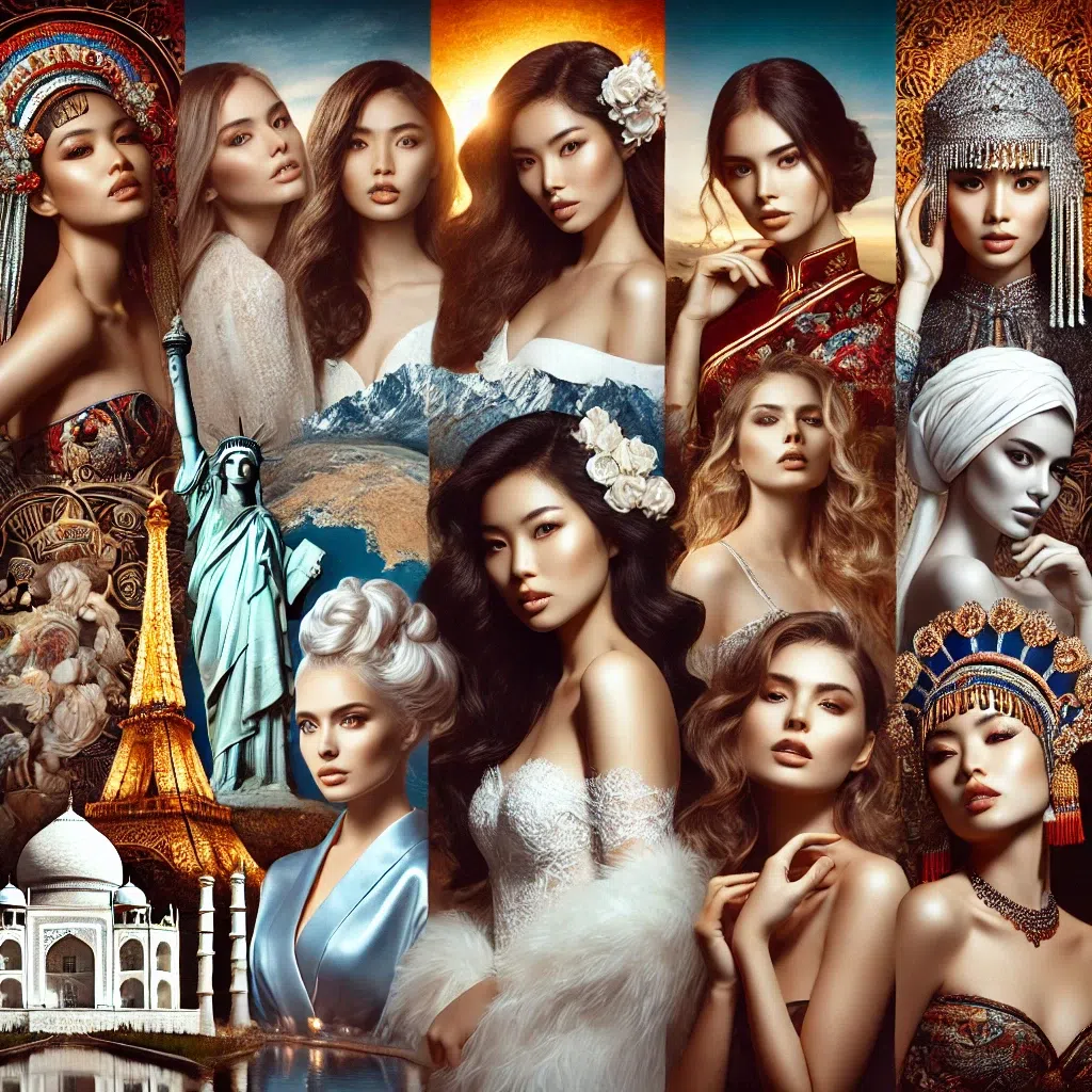 Countries with the most beautiful women: A cultural perspective on beauty and attraction