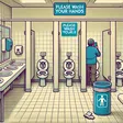 10 things you should never do in a public washroom