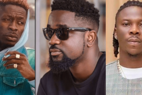 Stonebwoy, Shatta Wale and Sarkodie