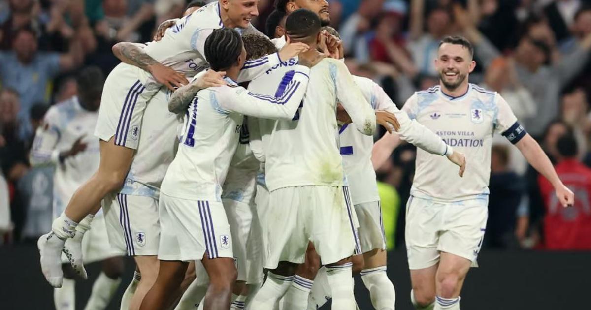 Aston Villa beat Freiburg 3-0 to win Europa League after 44 years