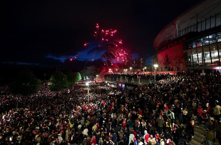 The Night Arsenal Fans didn't sleep in North London