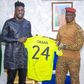 Man United goalie Onana pays special visit to Burkina Faso leader Ibrahim Traore
