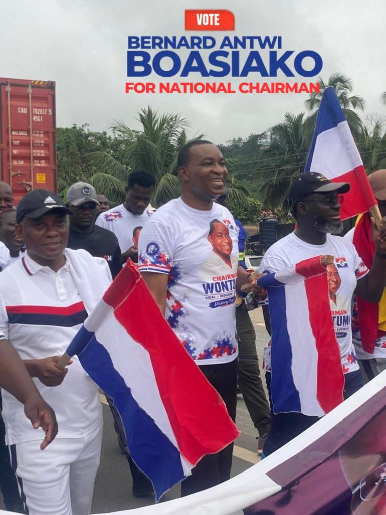 Chairman Wontumi involved in a walk on Saturday, June 20