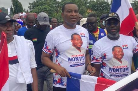 Chairman Wontumi involved in a walk on Saturday, June 20