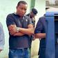 The Ashanti Regional Chairman of the opposition New Patriotic Party (NPP), Bernard Antwi Boasiako, popularly known as Chairman Wontumi (left), a screenshot of Wontumi as he was being transferred.