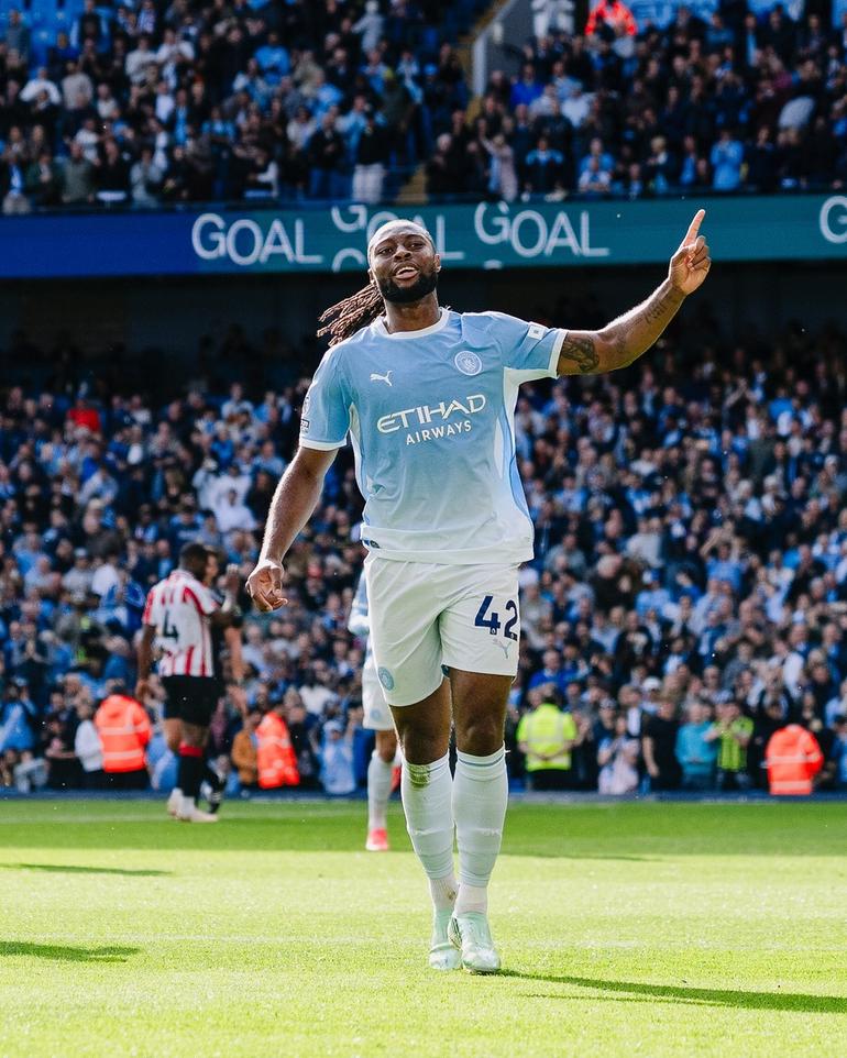 Antoine Semenyo scores brace and provides assist as Man City beat Sunderland 5-3