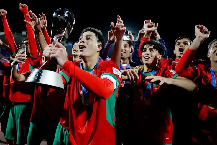 Morocco became only the second African national team in history to win the FIFA U-20 World Cup, following Ghana’s win in 2009. REUTERS/Rodrigo Garrido