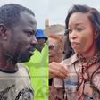 South African activist confronts Ghanaian migrant, tells him to return to his country (watch)