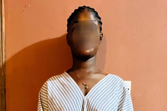 Police said the suspect appeared in several videos circulated on social media in which she allegedly made insulting remarks about President Mahama
