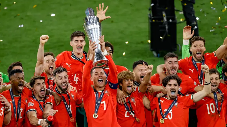 Portugal won the tournament for a second time in the 2024/25 season
Getty Images