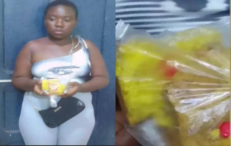 Woman arrested for hiding tramadol in meat pie to smuggle to her boyfriend in jail