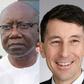 Special Prosecutor, Kissi Agyebeng (left), Former Finance Minister, Ken Ofori Atta (middle) and Judge David Gardey (right)