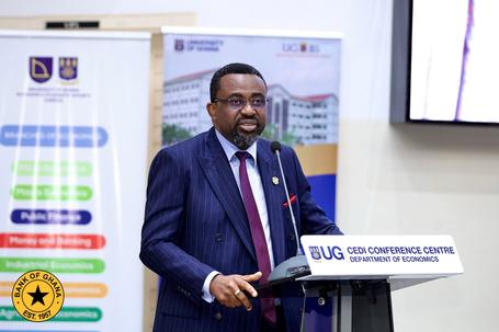 The Governor of the Bank of Ghana is Dr. Johnson Pandit Asiama