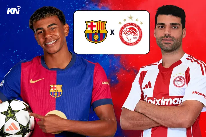 Champions League: Barcelona vs Olympiacos - Preview, Key Stats, Line-Ups & Prediction