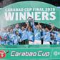 Manchester City beat Arsenal 2-0 to win Carabao Cup at Wembley