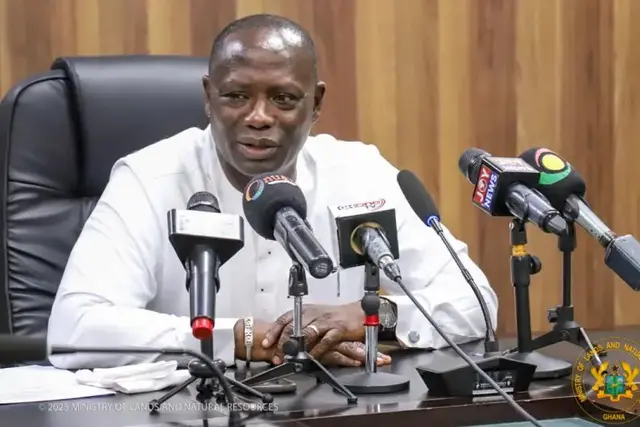 The Minister for Lands and Natural Resources in Ghana is Hon. Emmanuel Armah-Kofi Buah (MP).