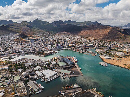 Mauritius Port Louis via Wikipedia