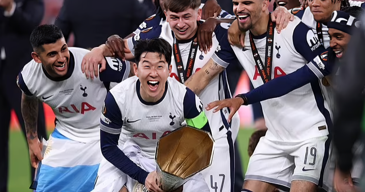 Why Son, other Tottenham stars didn’t receive medals after Europa ...