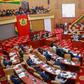 A picture of the chamber of Ghana's Parliamnet
