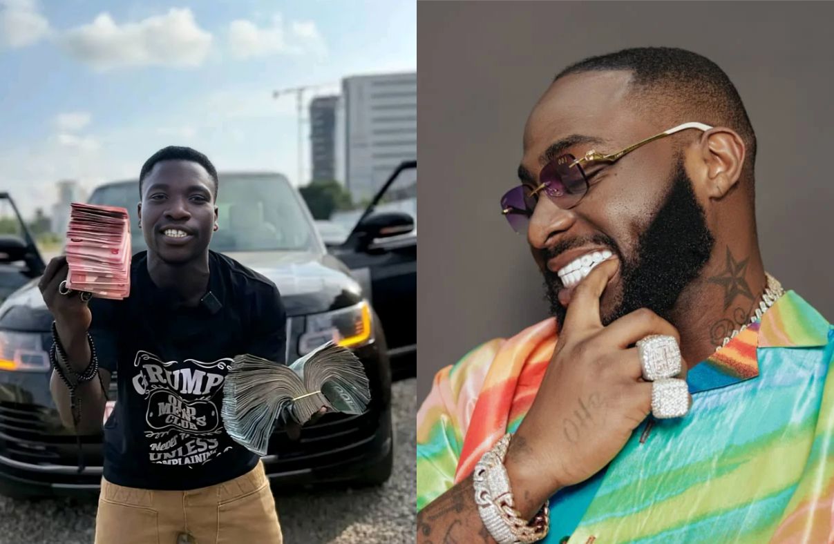 Ananzo flaunts cash on social media after receiving $5,000 gift from Davido [Video]