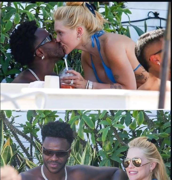 Vinicius Jr shares new photos enjoying holiday with his girlfriend with new look after chin surgery | Photo via Instagram / Vini jr