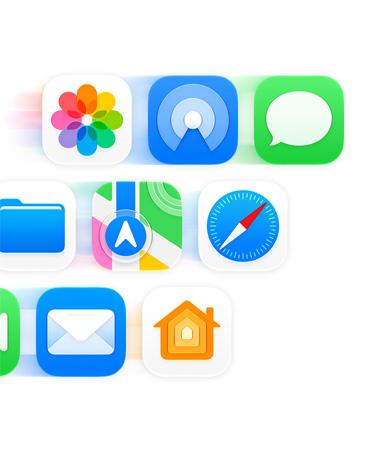Faster performance. Experiences across iOS are faster.
