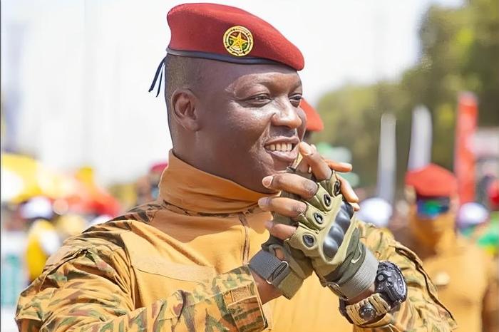 President of Burkina Faso Ibrahim Traoré